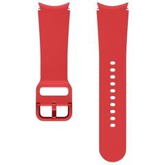 Sport Band for Samsung Galaxy Watch4, 20mm S/M, Raudona kaina ir informacija | Išmaniųjų laikrodžių ir apyrankių priedai | pigu.lt