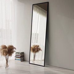 Зеркало Kalune Design Cool, черное цена и информация | Зеркала | pigu.lt