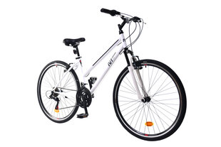 Гибридный велосипед N1 Cross Lady 1.0 28", белый цена и информация | Велосипеды | pigu.lt
