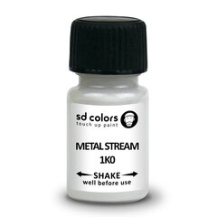 Краска SD COLORS с кистью совместима с TOYOTA METAL STREAM, код краски 1K0, 8 мл цена и информация | Автомобильная краска | pigu.lt