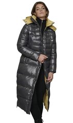 Rino&Pelle moteriškas žieminis paltas Davlin, tamsiai pilkas kaina ir informacija | Paltai moterims | pigu.lt