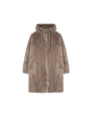 Rino & Pelle moteriškas žieminis paltas, smėlio spalvos kaina ir informacija | Paltai moterims | pigu.lt