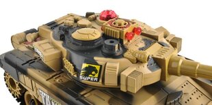 Karinis tankas su pulteliu kaina ir informacija | Žaislai berniukams | pigu.lt