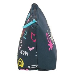Mokyklinis higienos reikmenų krepšys Benetton Dot Com, tamsiai mėlynas kaina ir informacija | Kuprinės mokyklai, sportiniai maišeliai | pigu.lt