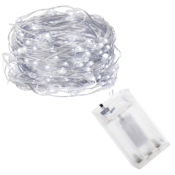 Girlianda 50 LED MicroLED "Smart", šaltai balta kaina