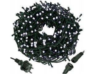 Girlianda 400 LED "Smart", 24 m, šaltai balta, galima jungti kaina ir informacija | Girlianda 400 LED &quot;Smart&quot;, 24 m, šaltai balta, galima jungti | pigu.lt