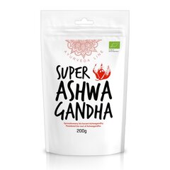 Migdomosios vitanijos milteliai Ayurveda Line Super Ashwagandha, 200 g kaina ir informacija | Arbatos ir vaistažolės | pigu.lt