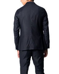 Kostiumas vyrams Over-d, juodas kaina ir informacija | Vyriški kostiumai | pigu.lt