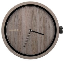 Rankinis laikrodis Aarikka unisex, rudas kaina ir informacija | Rankinis laikrodis Aarikka unisex, rudas | pigu.lt