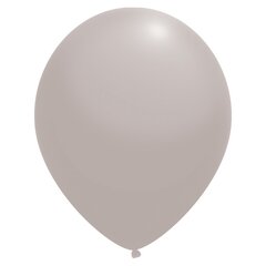 Matiniai balionai, pilki, 30 cm, 100 vnt. kaina ir informacija | Balionai | pigu.lt