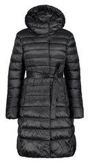 Luhta moteriškas žieminis paltas HIIDIS, juodas 907168948 kaina ir informacija | Striukės moterims | pigu.lt