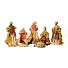 Kalėdinės dekoracijos Jėzaus gimimas, 9 vnt kaina ir informacija | Kalėdinės dekoracijos | pigu.lt
