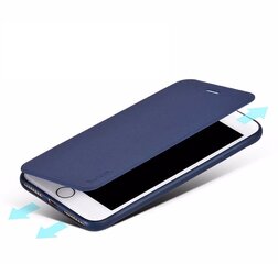 IPhone 7 dėklas Hoco Juice serijos Nappa odinis dėklas, mėlynas kaina ir informacija | IPhone 7 dėklas Hoco Juice serijos Nappa odinis dėklas, mėlynas | pigu.lt