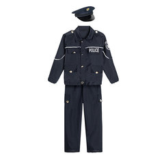Karnavalinis kostiumas Policininkas Smiki, 3-4 metai kaina ir informacija | Karnavaliniai kostiumai | pigu.lt