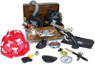 Сокровища пиратов (комплект) цена и информация | Карнавальные костюмы | pigu.lt