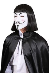 Vendeta Guy Fawkes kaukė, balta kaina ir informacija | Karnavaliniai kostiumai | pigu.lt