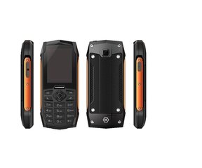Prekė su pažeista pakuote. MyPhone Hammer 3, Dual SIM, Black/Orange kaina ir informacija | Mobilieji telefonai, foto ir video prekės pažeistomis pakuotėmis | pigu.lt