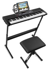 Mak simalus KB4SET elektroninės klaviatūros 61 klavišo Premium rinkinys kaina ir informacija | Klavišiniai muzikos instrumentai | pigu.lt