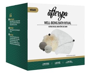 Vonios priemonių rinkinys Afterspa Well-Being Bath Ritual kaina ir informacija | Dušo želė, aliejai | pigu.lt