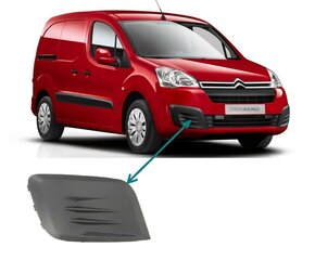 Priekinio dešinės pusės priešrūkinio žibinto grotelės tinkančios Berlingo Peugeot Partner 2016-2018 kaina ir informacija | Automobilių grotelės | pigu.lt