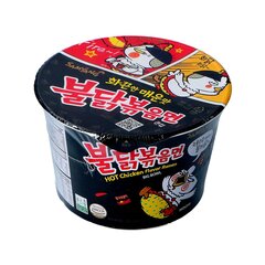 Korėjietiški makaronai Sam Yang Ramen Hot Chicken Big Bowl Cup, 105g kaina ir informacija | Makaronai | pigu.lt