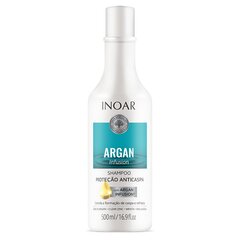 Šampūnas nuo pleiskanų INOAR Argan Infusion Anti-dandruff Protection Shampoo 500 ml kaina ir informacija | Šampūnai | pigu.lt