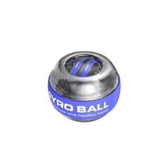 Giroskopinis rankų treniruoklis TS Gyro Ball LED, mėlynas kaina ir informacija | Kiti treniruokliai | pigu.lt