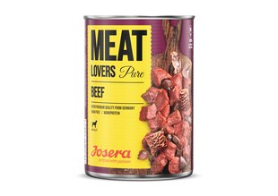 Josera MeatLOvers suaugusiems šunims Pure Beef, 800g kaina ir informacija | Konservai šunims | pigu.lt