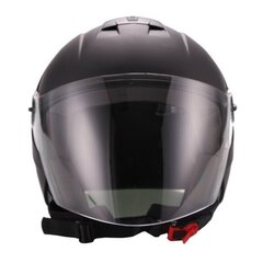 Шлем для мотороллера PALERMO, черный цена и информация | Шлемы для мотоциклистов | pigu.lt