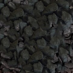 Dekoratyviniai akmenėliai juodi, 9-13 mm, 0,5 kg цена и информация | Мульча, декоративная щепа | pigu.lt