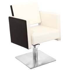 Profesionali kirpyklos kėdė Gabbiano Madrid, kreminė/ruda kaina ir informacija | Baldai grožio salonams | pigu.lt