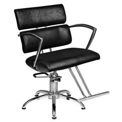 Profesionali hidraulinė kirpyklos kėdė Hair System SM362-1, juoda kaina ir informacija | Baldai grožio salonams | pigu.lt