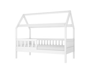 Детская кровать Hut, 80x160 см, белая цена и информация | Детские кровати | pigu.lt