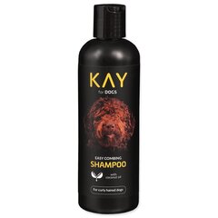 KAY Dog Easy Combing šampūnas lengvam šukavimui Šunims, 250 ml kaina ir informacija | Kosmetinės priemonės gyvūnams | pigu.lt