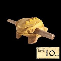 Varlės garso instrumentas Terre Sound Frog 10cm kaina ir informacija | Perkusija | pigu.lt