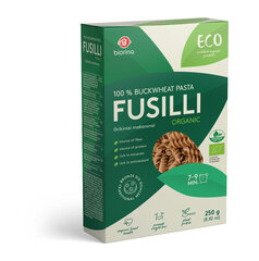 Ekologiški grikiniai makaronai Fusilli, 250 g kaina ir informacija | Makaronai | pigu.lt