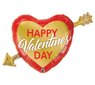Folinis balionas Happy Valentine's day, 99 cm