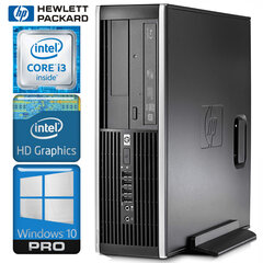 HP 6200 PRO SFF i3-2100 4GB 240SSD DVD WIN10PRO/W7P kaina ir informacija | Stacionarūs kompiuteriai | pigu.lt