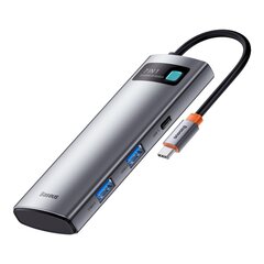 Baseus Hub Adapter 7in1 adapteris kaina ir informacija | Adapteriai, USB šakotuvai | pigu.lt