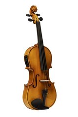 Elektroakustinis smuikas Stagg VN-4/4 ELEC su dėklu kaina ir informacija | Smuikai | pigu.lt
