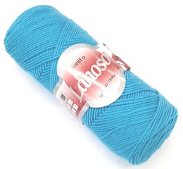 Нитки для вязания LANOSO Bonito 100г; цвет синий 916 цена и информация | Принадлежности для вязания | pigu.lt
