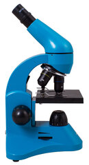 Mikroskopas Levenhuk Rainbow 50L Žydra spalva kaina ir informacija | Teleskopai ir mikroskopai | pigu.lt