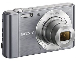 SONY DSC-W810, Silver kaina ir informacija | Skaitmeniniai fotoaparatai | pigu.lt