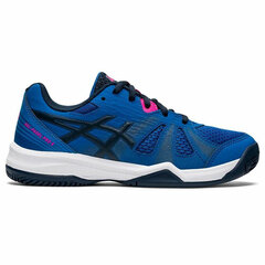 Sportiniai batai vaikams Asics Padel Pro 5 GS, mėlyni kaina ir informacija | Lauko teniso apranga | pigu.lt