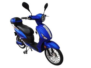 Elektrinis motoroleris SKY II, mėlynas kaina ir informacija | Elektriniai motoroleriai | pigu.lt