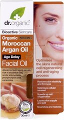 Aliejus veidui Dr. Organic Moroccan Argan Oil, 30 ml kaina ir informacija | Veido aliejai, serumai | pigu.lt