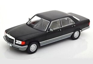 Mercedes Benz S-Class W126 1979 Black 1:18 MCG MCG18184 kaina ir informacija | Kolekciniai modeliukai | pigu.lt