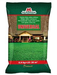 Смесь семян для газона Universal, 0,9 кг цена и информация | Газонные смеси | pigu.lt