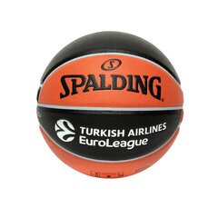 Krepšinio kamuolys Spalding TF-500 Euroleague, 7 dydis kaina ir informacija | Krepšinio kamuoliai | pigu.lt