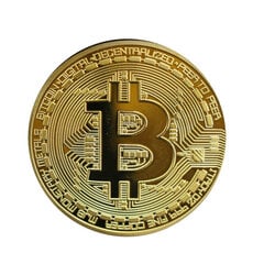 Bitcoin - suvenyrinė moneta kaina ir informacija | Kitos originalios dovanos | pigu.lt
